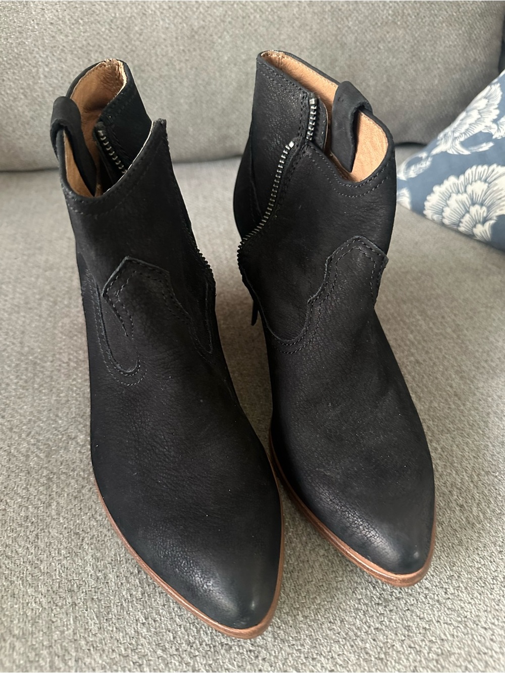 Black Women's Ankle Boots - Sleek Pointed Toe Booties